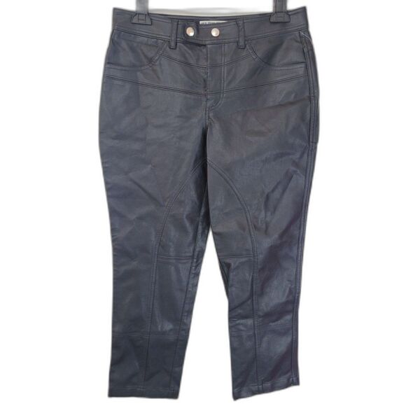 Free People We The Free Rebel Vegan Leather Pants - Picture 1 of 4